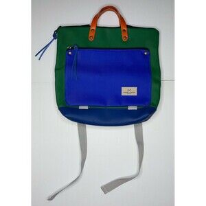 Daniel Chong The Worker Backpack Colorblock Sustainable Trendy Travel Bag Fun